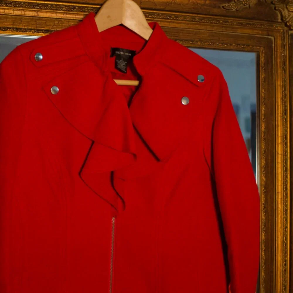 Spense Red Jacket ❣️ - Picture 3 of 4
